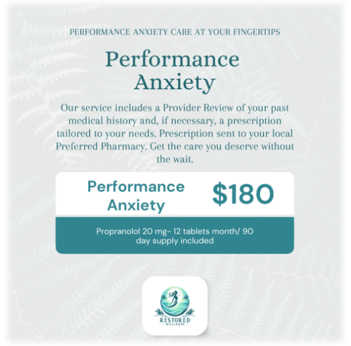 Performance Anxiety