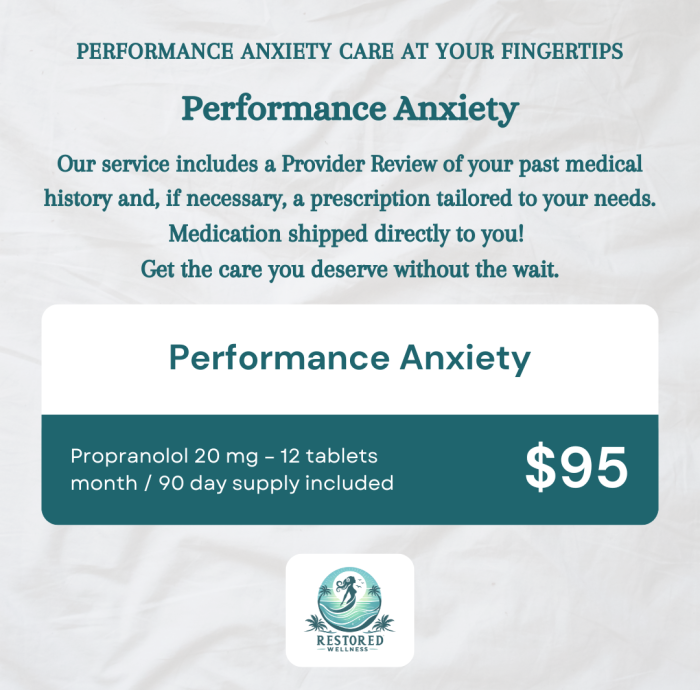 Performance Anxiety
